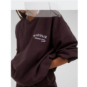 Brown Mayfair Group Athletic Club Crewneck